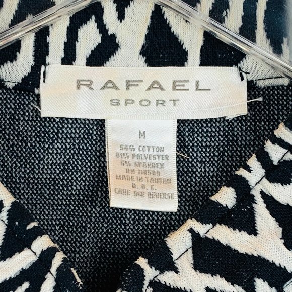 Rafael Sport Geometric Print Zipper Front Jac… - Picture 6 of 6
